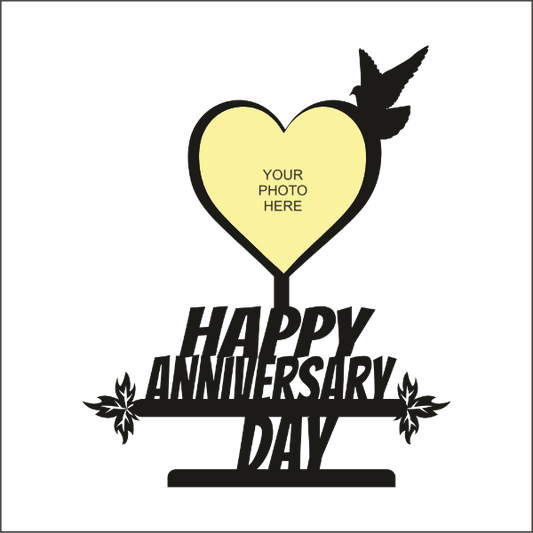 HAPPY ANNIVERSARY DAY SINGLE IMAGE STAND FRAME - Next Print