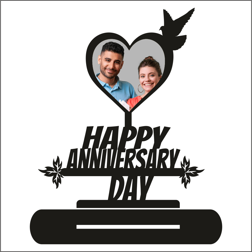 HAPPY ANNIVERSARY DAY SINGLE IMAGE STAND FRAME - Next Print