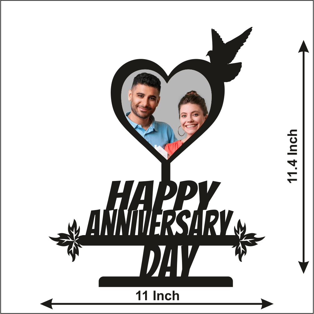 HAPPY ANNIVERSARY DAY SINGLE IMAGE STAND FRAME - Next Print