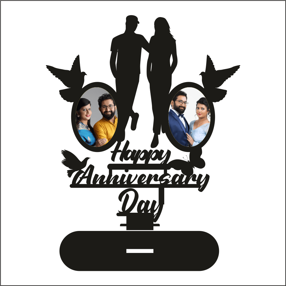 HAPPY ANNIVERSARY DAY TO MY BEAUTIFUL WIFE STAND FRAME - Next Print