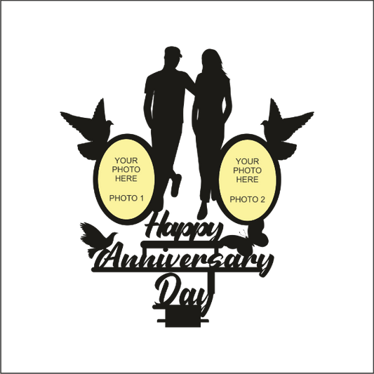 HAPPY ANNIVERSARY DAY TO MY BEAUTIFUL WIFE STAND FRAME - Next Print