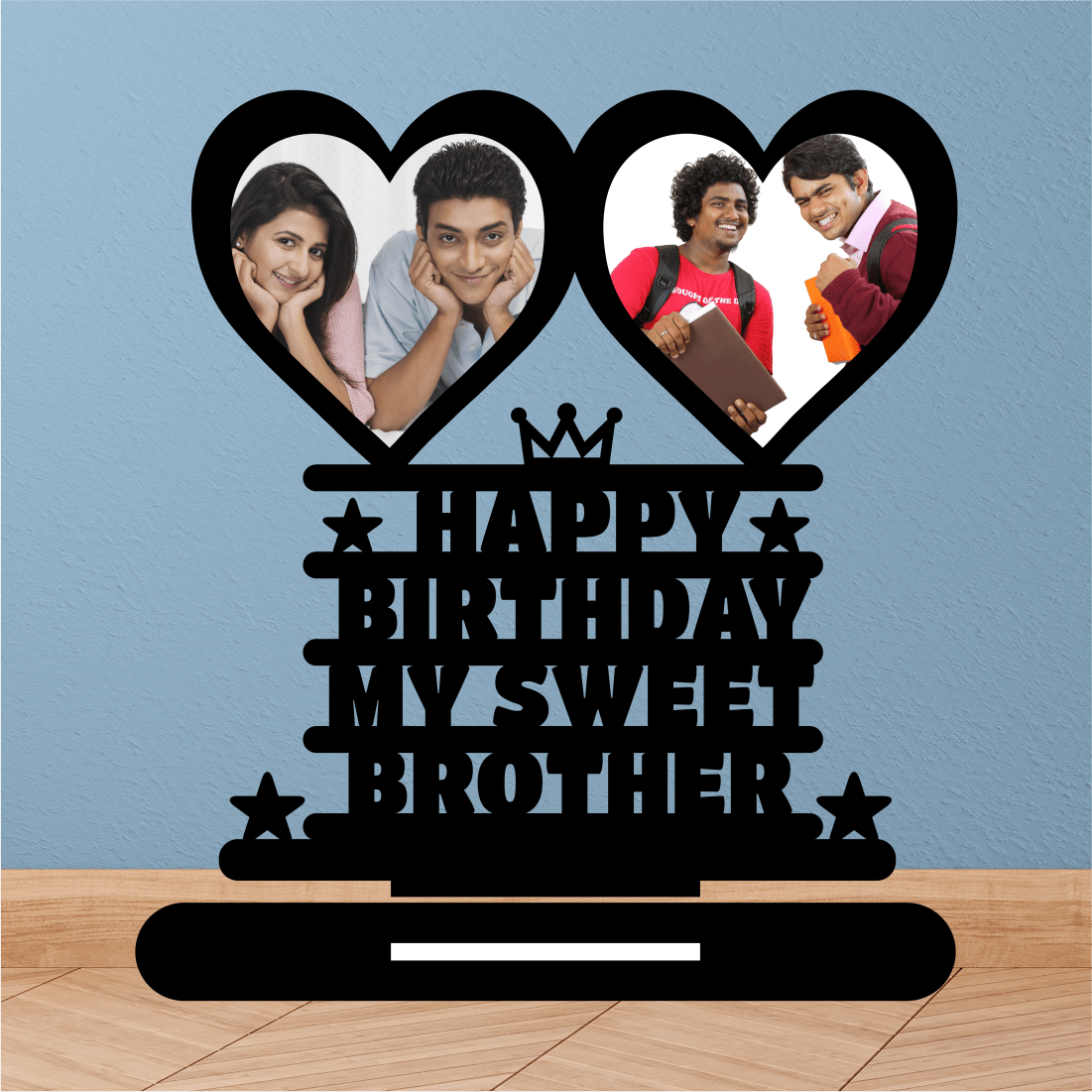 Happy Birth Day Me Sweet Brother Photo Printed Gift. - Next Print