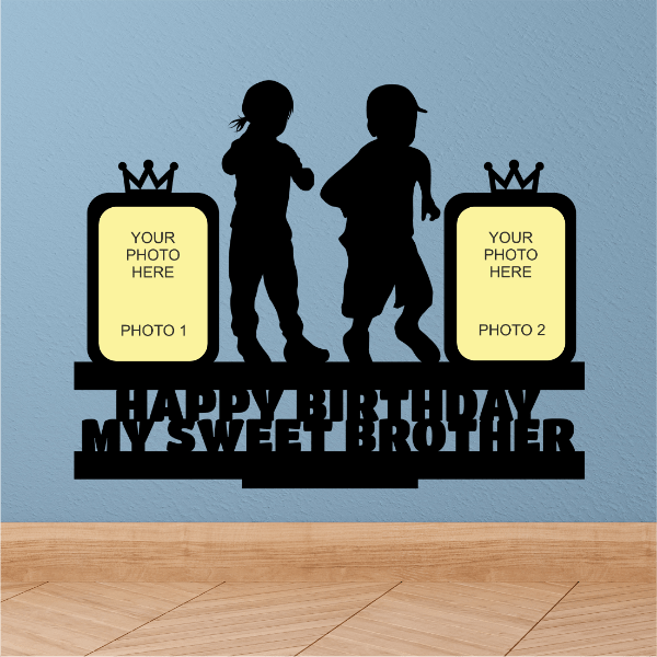 Happy Birth Day My Sweet Brother Photo Printed Gift. - Next Print