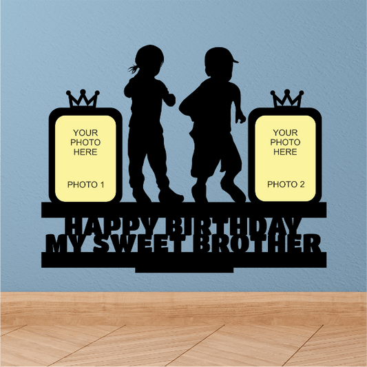 Happy Birth Day My Sweet Brother Photo Printed Gift. - Next Print