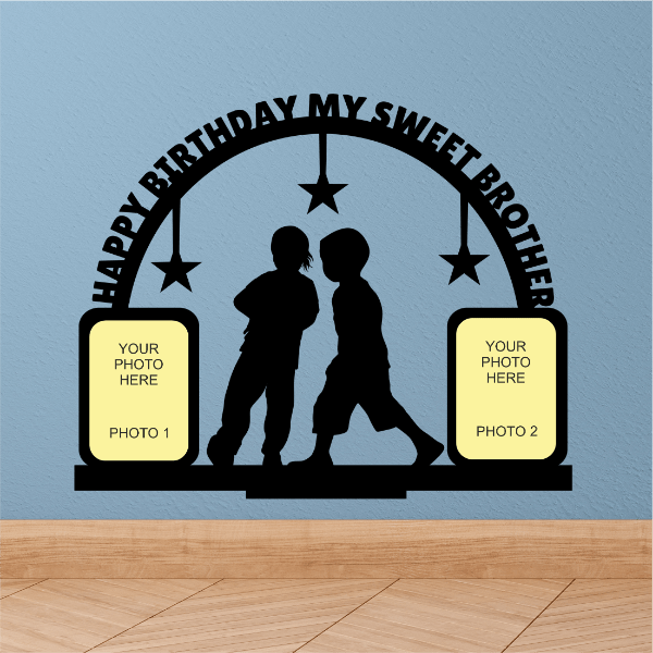 Happy Birth Day My Sweet Brother Photo Printed Gift. - Next Print