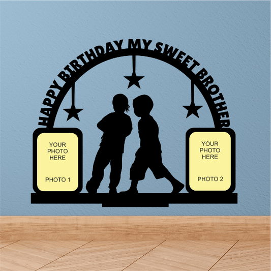 Happy Birth Day My Sweet Brother Photo Printed Gift. - Next Print