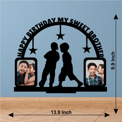 Happy Birth Day My Sweet Brother Photo Printed Gift. - Next Print