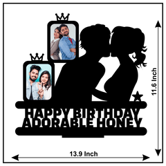 HAPPY BIRTHDAY ADORABLE HONEY STAND FRAME - Next Print