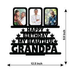 HAPPY BIRTHDAY MY BEAUTIFUL GRANDPA STAND FRAME - Next Print