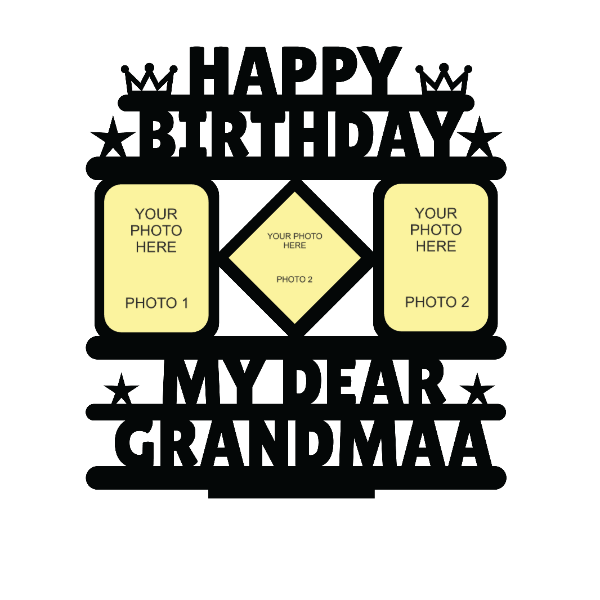 HAPPY BIRTHDAY MY DEAR GRAND MAA - Next Print
