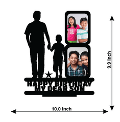 Happy Birthday My Dear Son Stand Frame - Next Print