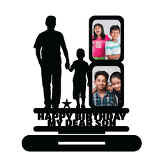 Happy Birthday My Dear Son Stand Frame - Next Print