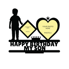 Happy Birthday My Son Stand Frame - Next Print