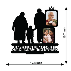 HAPPY BIRTHDAY SWEET GRANDMAA IN THE WORLD STAND FRAME - Next Print