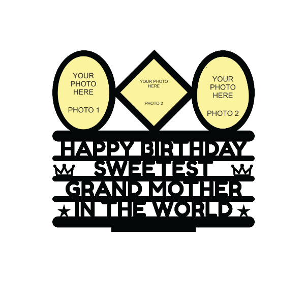 HAPPY BIRTHDAY SWEETEST GRAND MOTHER IN THE WORLD - Next Print