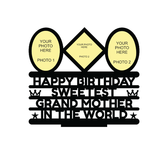 HAPPY BIRTHDAY SWEETEST GRAND MOTHER IN THE WORLD - Next Print
