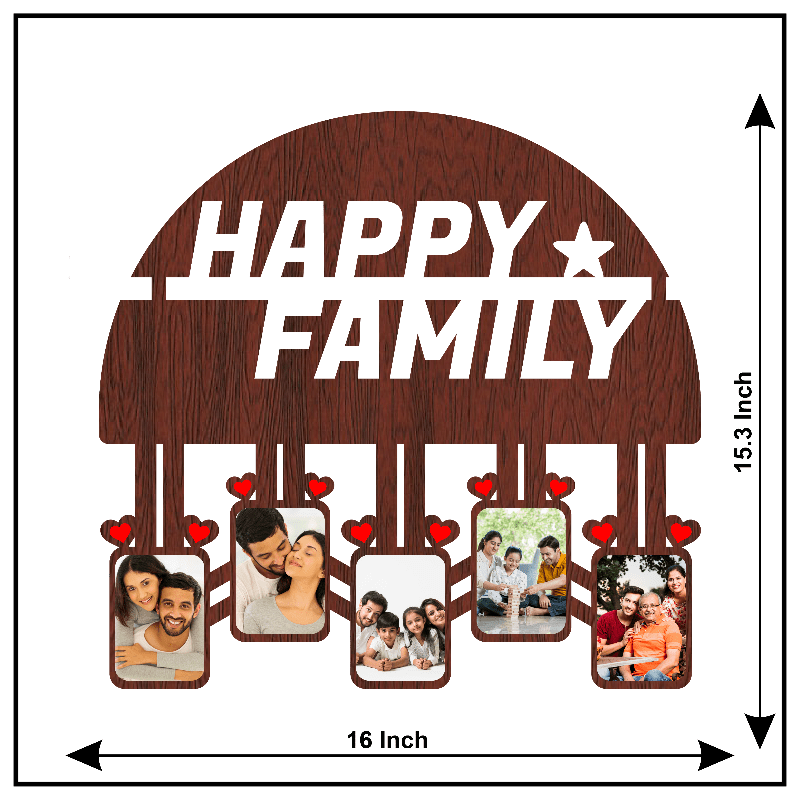 Happy Family Wall Frame - Next Print