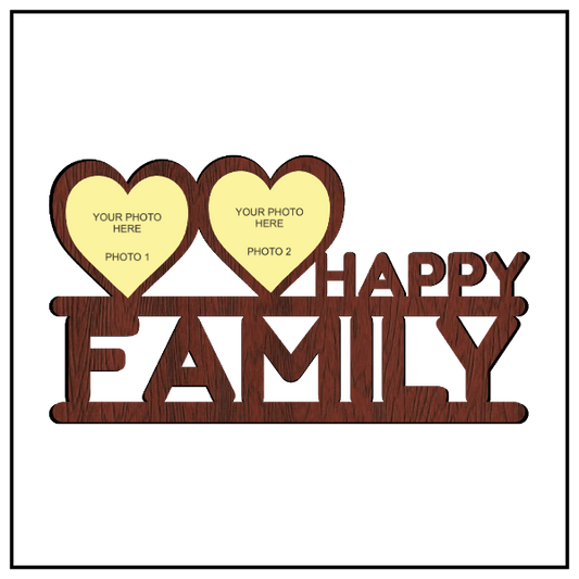 Happy Family Wall Frame - Next Print