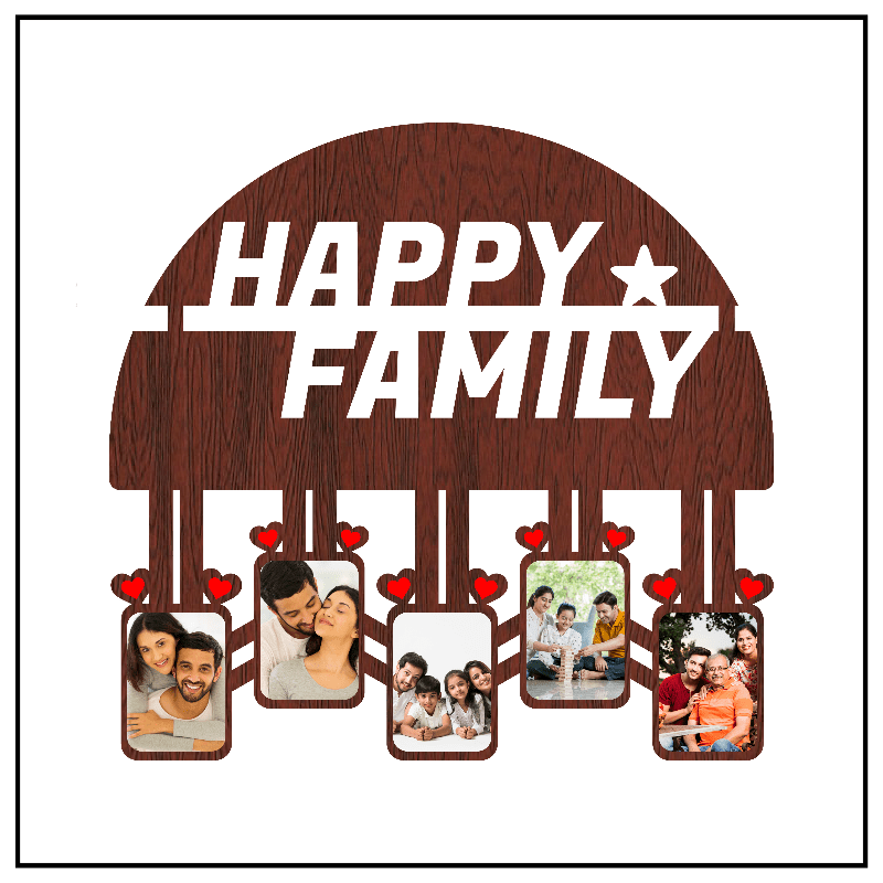 Happy Family Wall Frame - Next Print