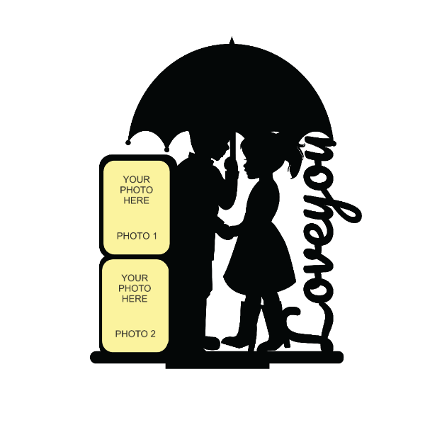 I L0VE YOU DOUBLE IMAGE STAND FRAME 109 - Next Print