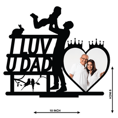 I Love You Dad Stand Frame - Next Print