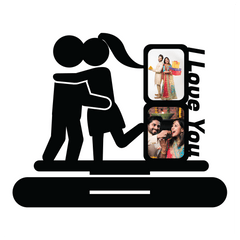 I LOVE YOU DOUBLE IMAGE STAND FRAME 106 - Next Print