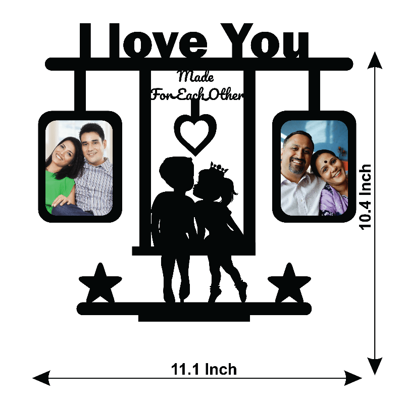 I LOVE YOU DOUBLE IMAGE STAND FRAME 109 - Next Print