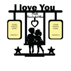 I LOVE YOU DOUBLE IMAGE STAND FRAME 109 - Next Print