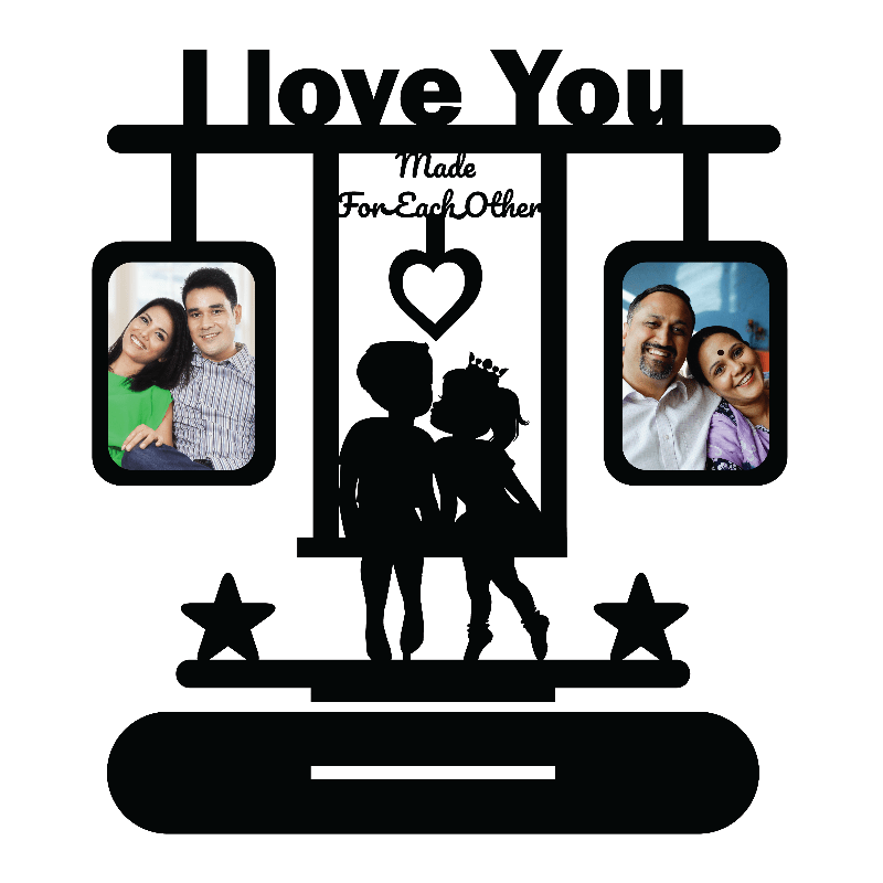 I LOVE YOU DOUBLE IMAGE STAND FRAME 109 - Next Print