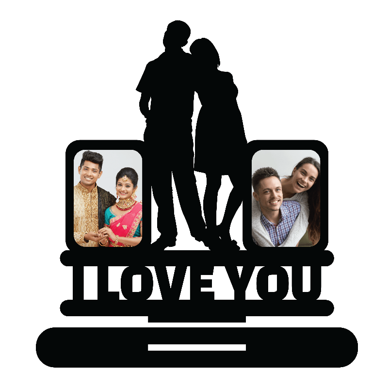 I LOVE YOU DOUBLE IMAGE STAND FRAME 110 - Next Print