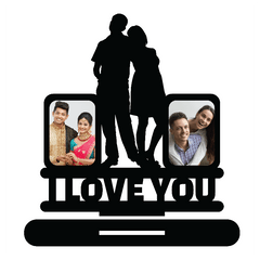 I LOVE YOU DOUBLE IMAGE STAND FRAME 110 - Next Print