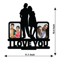 I LOVE YOU DOUBLE IMAGE STAND FRAME 110 - Next Print