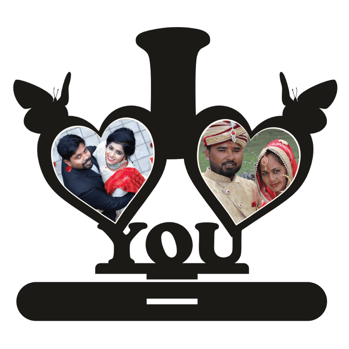 I LOVE YOU DOUBLE IMAGE STAND FRAME 124 - Next Print