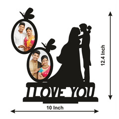 I LOVE YOU DOUBLE IMAGE STAND FRAME 124 - Next Print