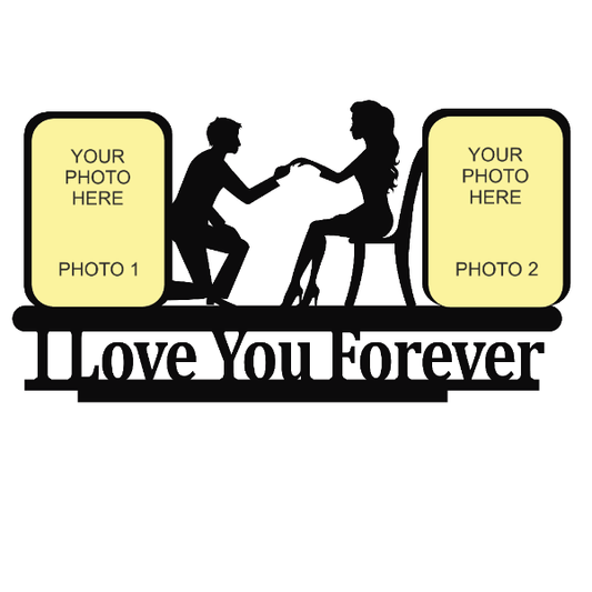I LOVE YOU FOREVER STAND FRAME 120 - Next Print