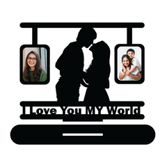 I LOVE YOU MY WORLD STAND FRAME 135 - Next Print
