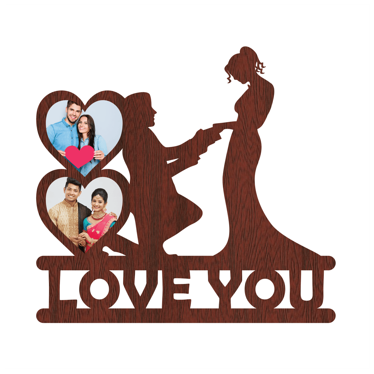 I LOVE YOU THE LOVELY DOUBLE IMAGE WALLFRAME - Next Print