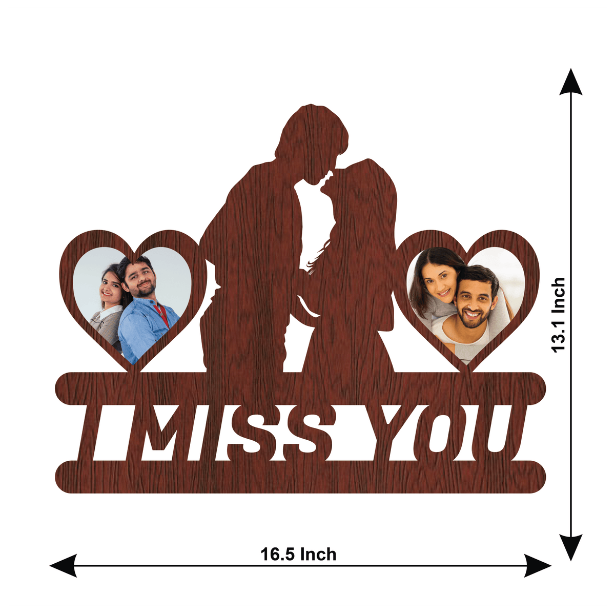 I MISS YOU DOUBLE IMAGE WALLFRAME - Next Print