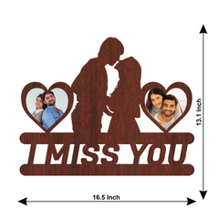 I MISS YOU DOUBLE IMAGE WALLFRAME - Next Print