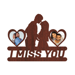 I MISS YOU DOUBLE IMAGE WALLFRAME - Next Print