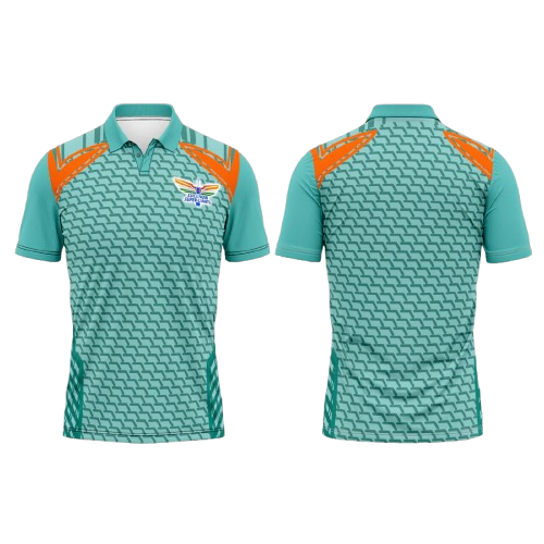 Next Print Ipl Lucknow Printed Polo Collar Jersey.