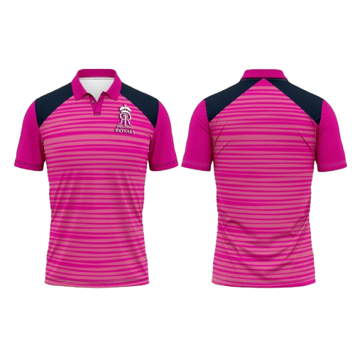 Next Print Ipl Rajasthan Printed Polo Collar Jersey.