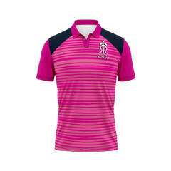 Next Print Ipl Rajasthan Printed Polo Collar Jersey.