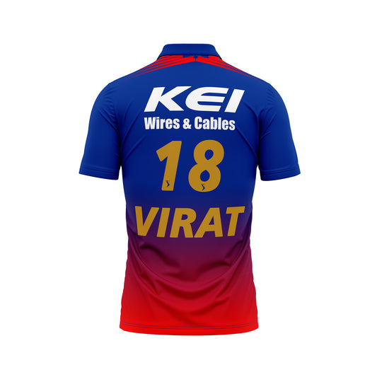 ipl-2026-rcb-half-sleeve-cricket-polo-shirt-back-view