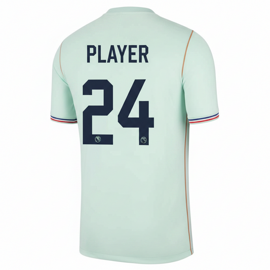 Custom Italy style football jersey with personalized name and number