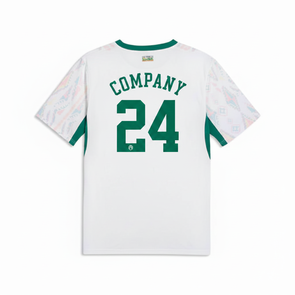 Custom Japan style football jersey with personalized name and number
