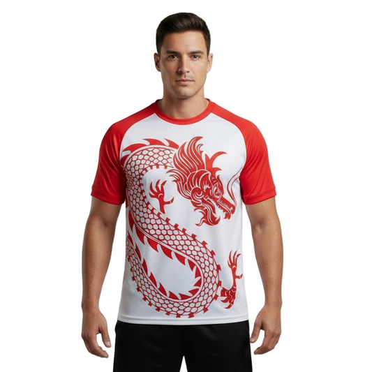Next Print dragon Design Printed Jersey T-Shirt.