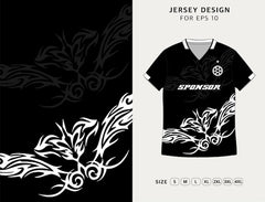 Next Print Stylish Contemporary Football Jersey