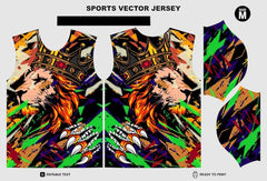 Next Print Lion Printed jersey.