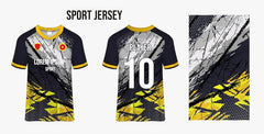 a jersey that says sports on it